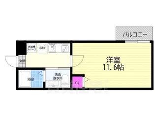 ブライトハイムD棟【3階】の間取り
