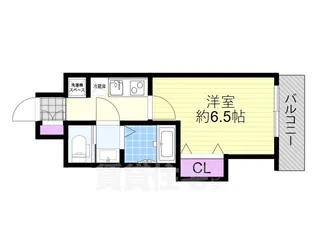 サムティ大阪CITY WEST【11階】の間取り