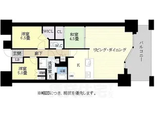 BELISTA瑞穂通【4階】の間取り