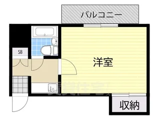 メゾン・ド・モデラート【4階】の間取り