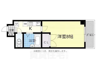 Raffine御所西【2階】の間取り
