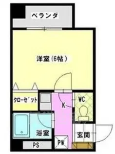 WEST1【3階】の間取り