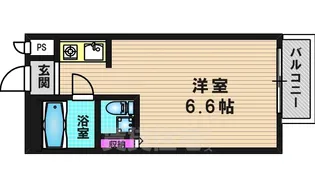 カツラフラット【213号室】の間取り