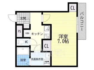 AILE柴島【2階】の間取り