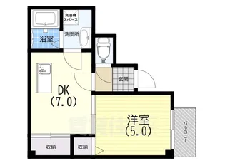 タミーコート【3階】の間取り
