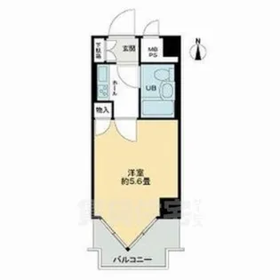 ライオンズマンション京都三条第2【3階】の間取り