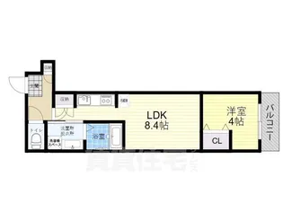 H-maison平野North3【2階】の間取り
