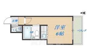 小阪本町ルグラン【4階】の間取り