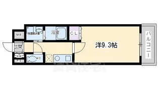 ボナレテラ吉文字【3階】の間取り