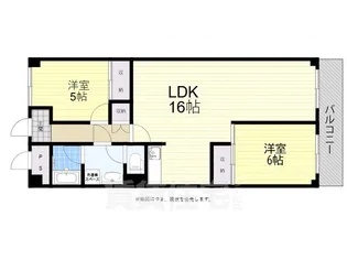 シロハイヌ今米【2階】の間取り