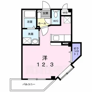 アルドールUTY【4階】の間取り