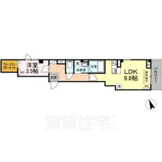 NーSTAGE東別院【2階】の間取り