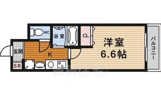 ライブ寺町通り【2階】の間取り