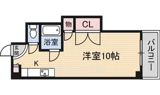 第2エンシンハイツ【502号室】の間取り