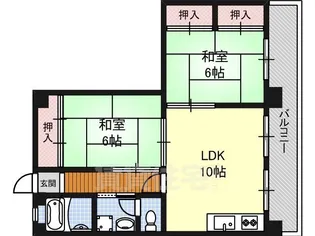 第2泰水堂ビル【5階】の間取り
