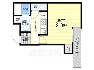 AILE柴島【3階】の間取り