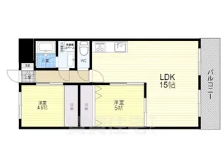 セジュール【3階】の間取り