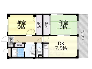 コンフォール【3階】の間取り