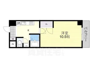 PALACIO K2【6階】の間取り