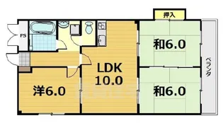 「ステーションパレス京都」【7階】の間取り
