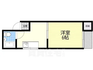 マンションMK2【2階】の間取り