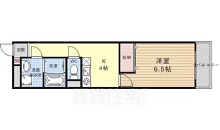 サンシャイン烏丸【5階】の間取り