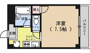 CASA井【3階】の間取り