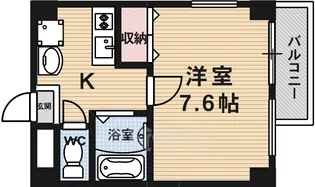 エレガンス西院【2階】の間取り