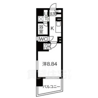 アールズタワー東山公園【3階】の間取り
