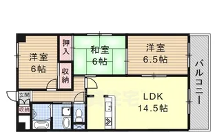 GRACE城山【2階】の間取り