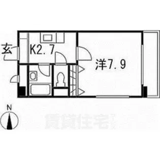 グランモール一社【1階】の間取り