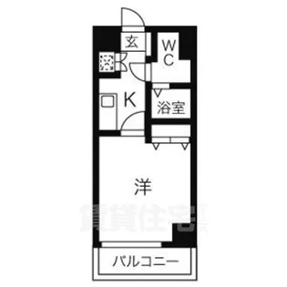 リベール名駅南【6階】の間取り