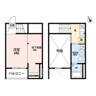 Blossom Meiji(ブロッサムメイジ)【1階】の間取り