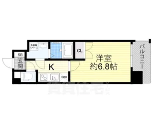 Live Flat Tsukamoto【10階】の間取り
