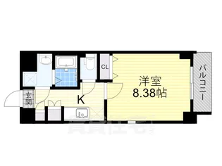コンフォリア高槻【3階】の間取り