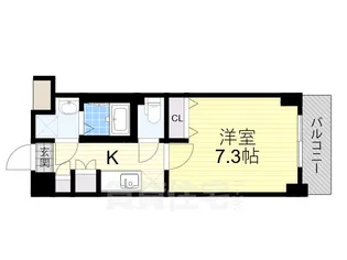 コンフォリア高槻【5階】の間取り