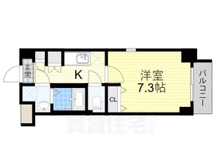 コンフォリア高槻【5階】の間取り