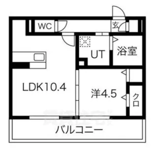 ラ カーザ セレーナ【1階】の間取り