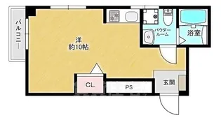 京峰ビル【3階】の間取り