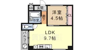 フォレスト鴨戸【2階】の間取り