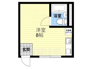 アン・メゾン・ド喜志【1階】の間取り