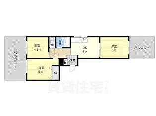 山田ビル【7階】の間取り