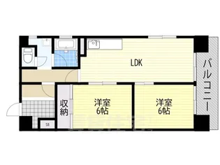 ドルミ城北【4階】の間取り