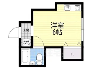 アンクルアベニュー【1階】の間取り