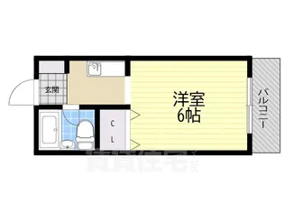 ジュネス長洲【1階】の間取り