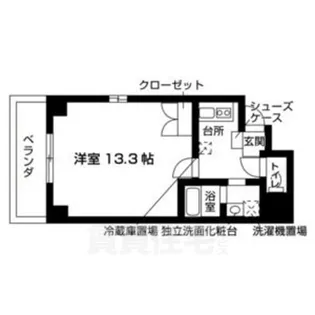 With 京 Seasons【7階】の間取り