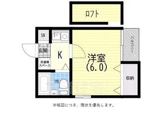 Three Field 和田御崎【5階】の間取り