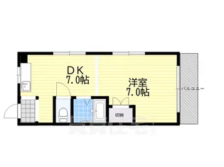 つかさマンション【2階】の間取り