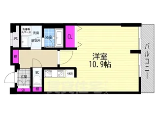 アーバネックス北大路【2階】の間取り