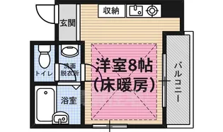 グランシティ【7階】の間取り